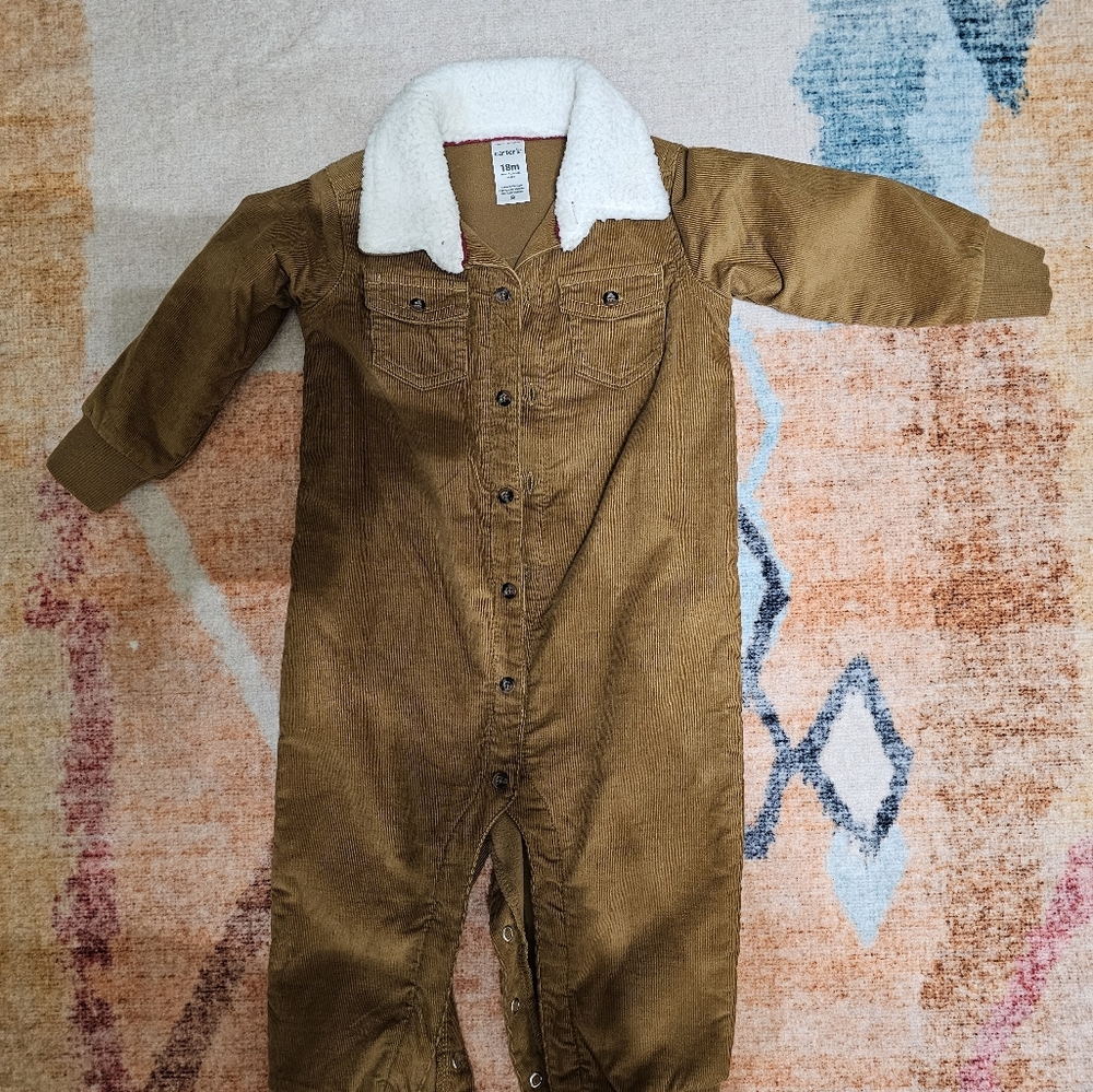 Carter's Corduroy Jumpsuit
